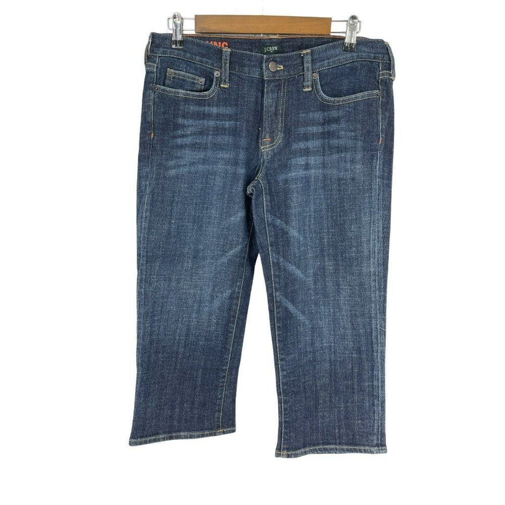 J. Crew Hipslung Cropped Jeans‎ Size 31